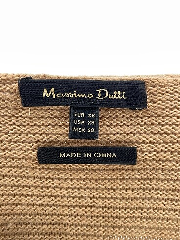 xs Beden kahverengi Renk Massimo Dutti Kazak / Triko %70 İndirimli.