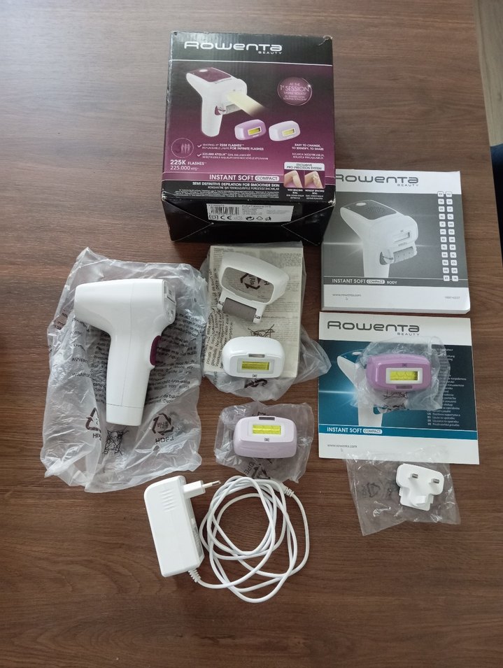 Rowenta Beyaz Lazer Epilasyon Cihazı 225K Flaş - Görsel 5