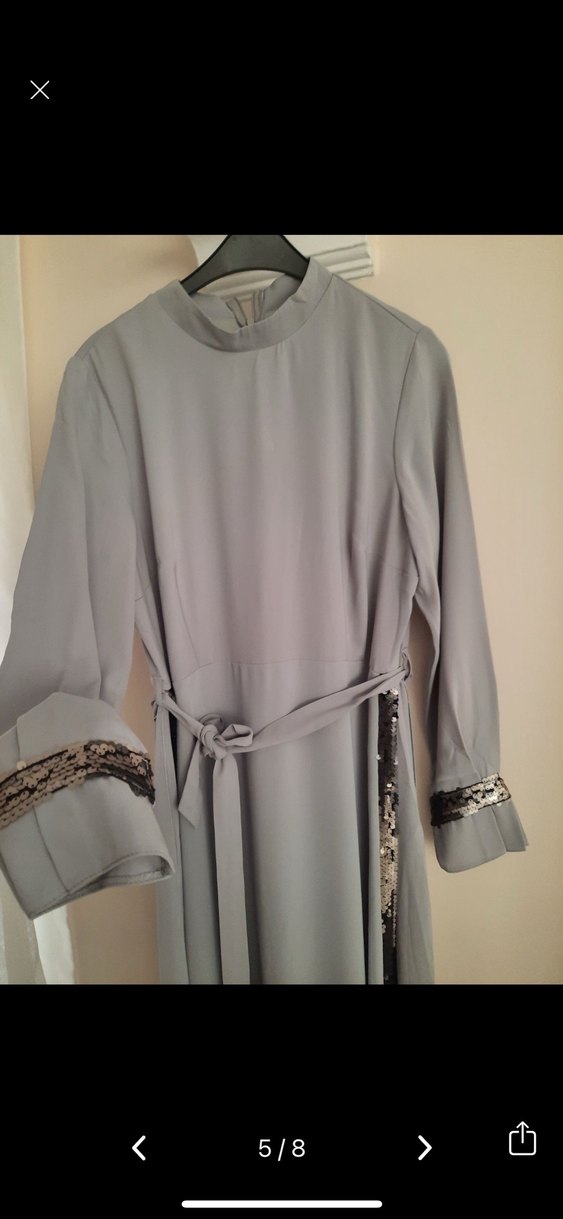 Tesettür elbise - Görsel 4