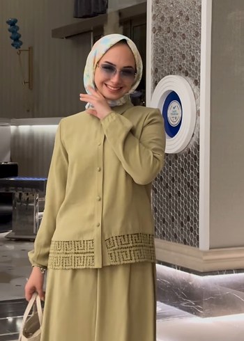 Nihle tesettür takım - Görsel 2