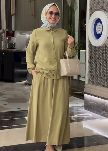 Nihle tesettür takım - Görsel 7