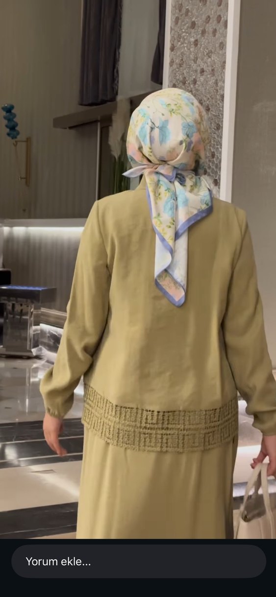 Nihle tesettür takım - Görsel 3