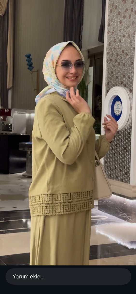 Nihle tesettür takım - Görsel 4