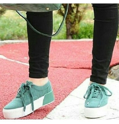 yesil ayakkabi