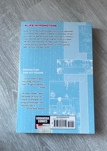 your lie in april ingilizce manga 1 - Görsel 2