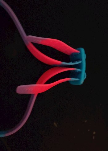 Renkli Elastik Yüzücü Gözlüğü - Görsel 3