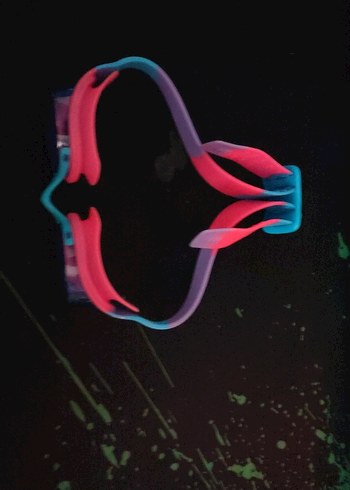 Renkli Elastik Yüzücü Gözlüğü - Görsel 2