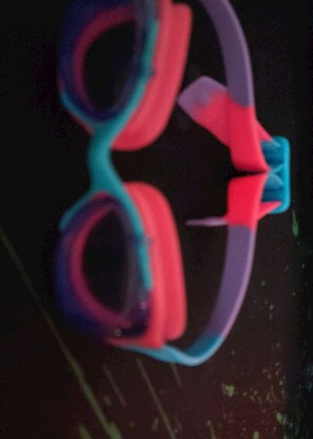 Renkli Elastik Yüzücü Gözlüğü - Görsel 6