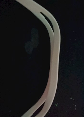 Beyaz Elastik Spor Yüzücü Gözlüğü - Görsel 4