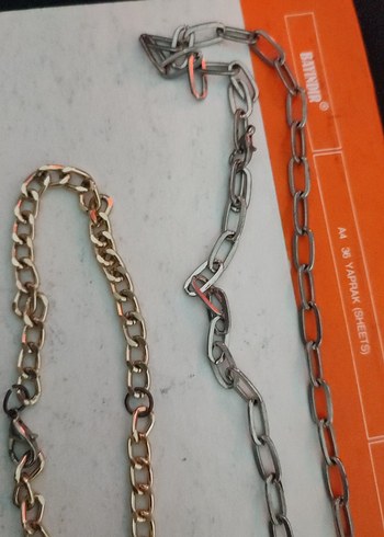 Zincir Detaylı Kadın El Zinciri Altın Renk 5 tanesi - Görsel 9