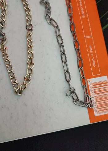 Zincir Detaylı Kadın El Zinciri Altın Renk 5 tanesi - Görsel 10