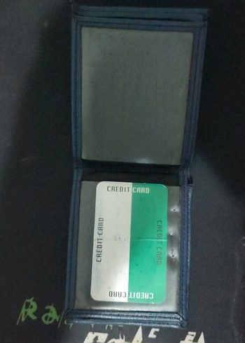 Mavi Erkek Cüzdanı Gri Desenli - Görsel 4