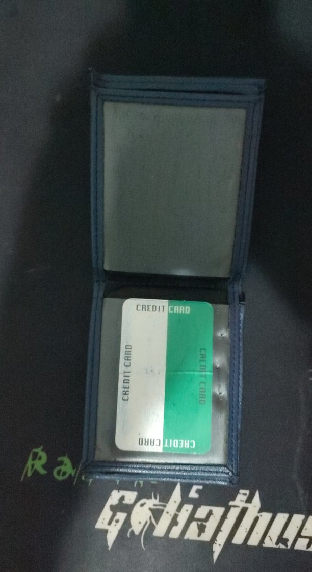 Mavi Erkek Cüzdanı Gri Desenli - Görsel 4