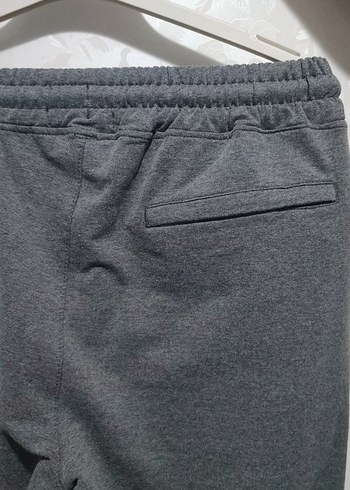 Gri Erkek Normal Kesim Eşofman Altı - Görsel 6