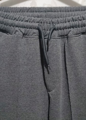 Gri Erkek Normal Kesim Eşofman Altı - Görsel 7