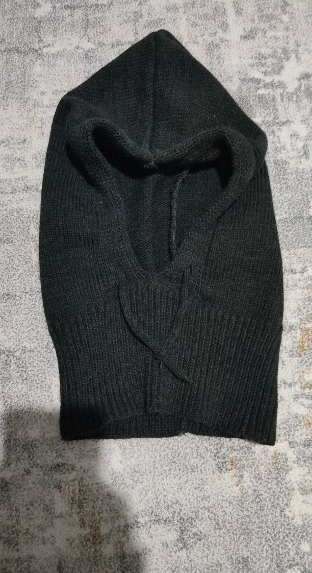 Bej Örgü Kadın Bere tekli - Görsel 4