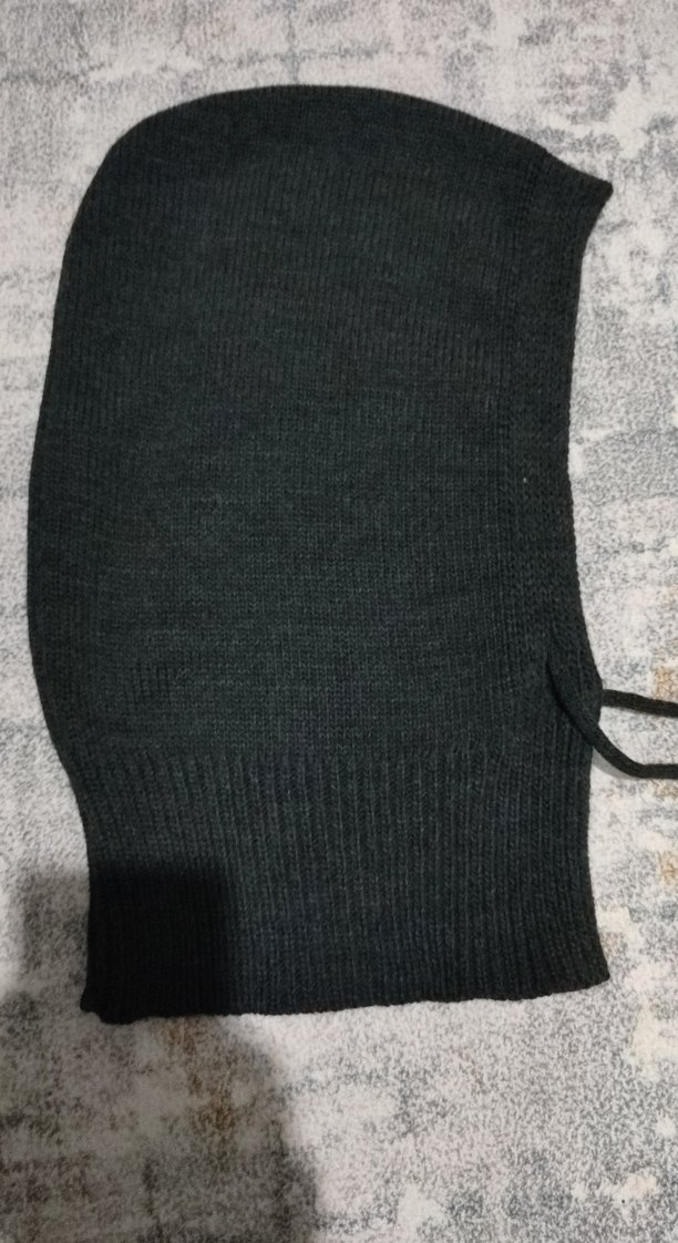 Bej Örgü Kadın Bere tekli - Görsel 3