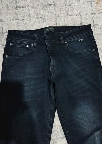 Gri Regular Fit Erkek Denim Pantolon - Görsel 2