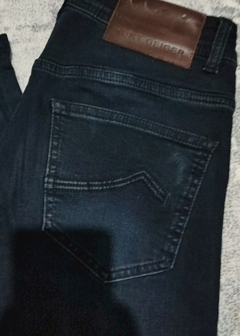 Gri Regular Fit Erkek Denim Pantolon - Görsel 7