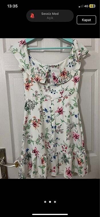 Çiçekli elbise - Görsel 2