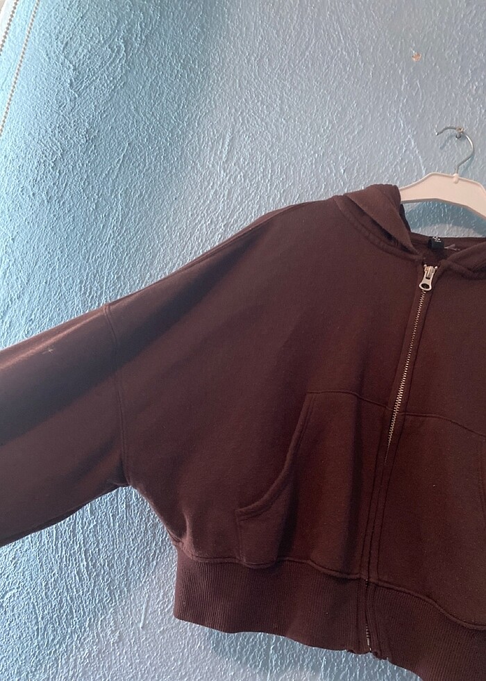 h&m crop ceket - Görsel 2