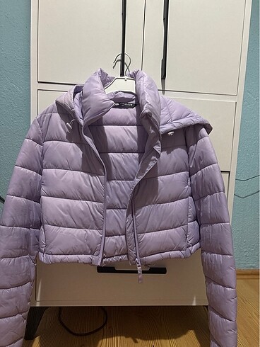 Zara crop mont