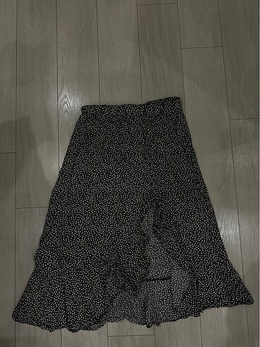 Ambar yırtmaçlı etek - Görsel 2