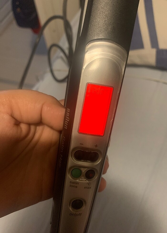 Braun saç düzleştirici - Görsel 5