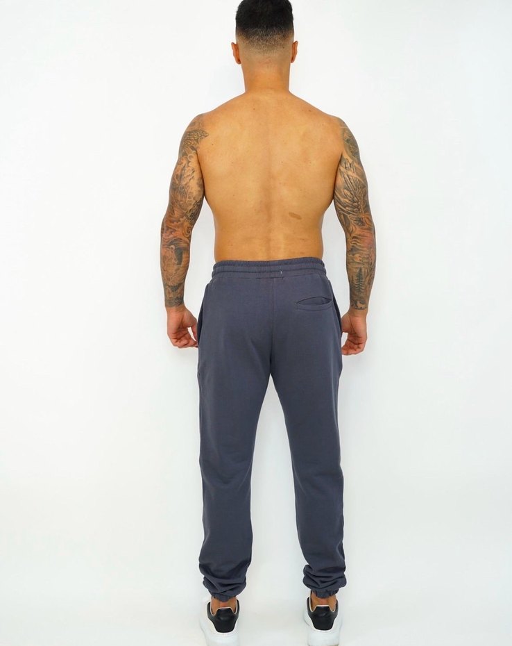 Emolos Gri Rahat Kesim Kadın Eşofman Altı - Görsel 3