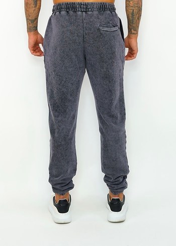 Gri Rahat Kesim Kadın Eşofman Altı Emolos - Görsel 3