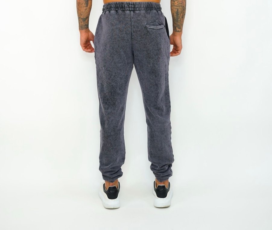 Gri Rahat Kesim Kadın Eşofman Altı Emolos - Görsel 3