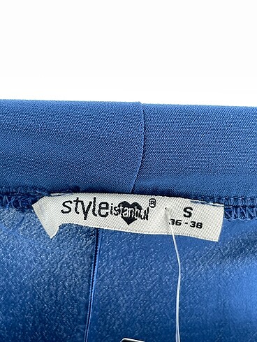 s Beden lacivert Renk PreLoved Kumaş Pantolon %70 İndirimli.