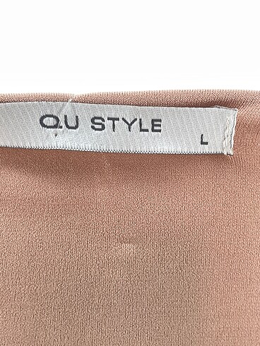 l Beden kahverengi Renk Vintage Love Bluz %70 İndirimli.