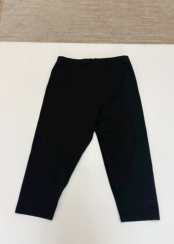 Kız Siyah Süet Tayt - Görsel 3