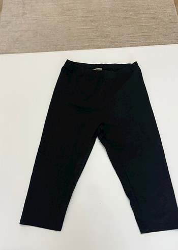 Kız Siyah Süet Tayt - Görsel 2