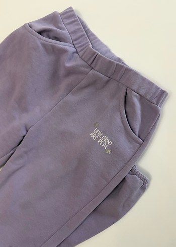 Mor Rahat Kesim Kız Tayt - Görsel 5