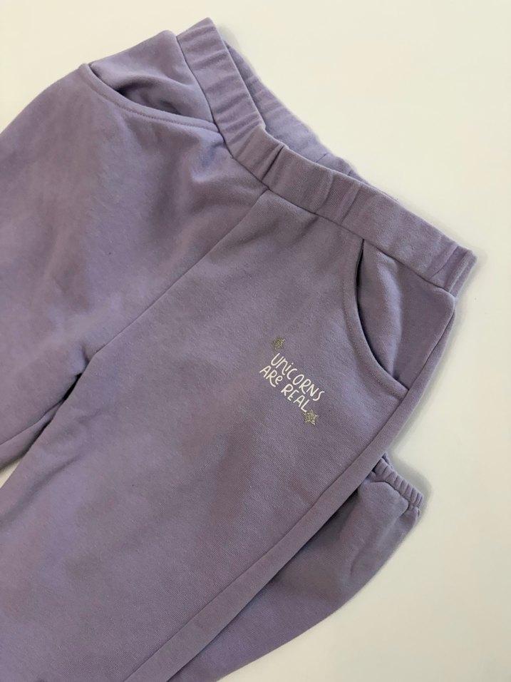 Mor Rahat Kesim Kız Tayt - Görsel 5