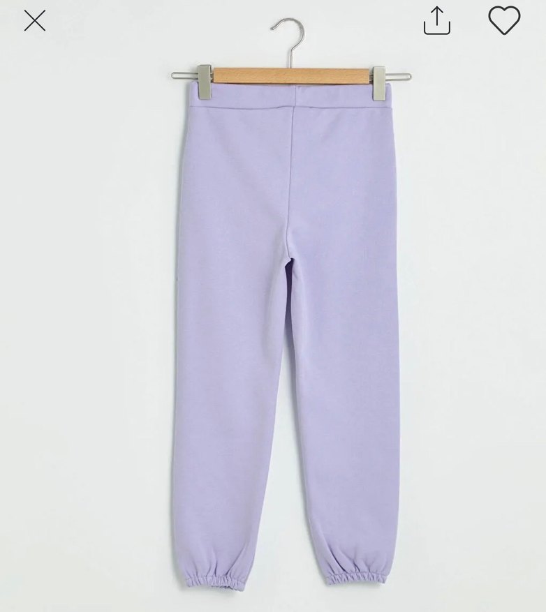 Mor Rahat Kesim Kız Tayt - Görsel 3