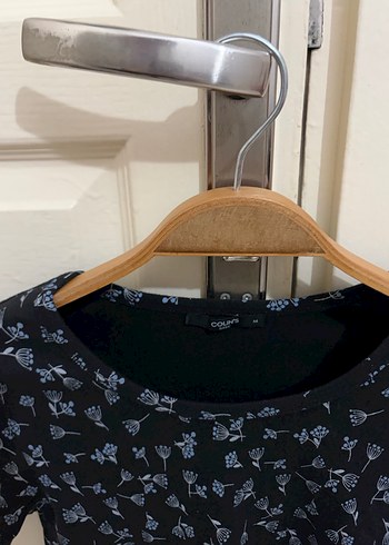 Kadın Siyah Kısa Crop Top - Görsel 2