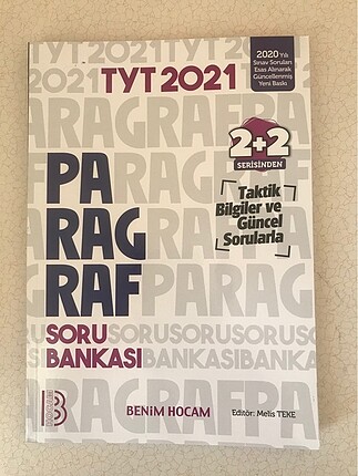 Benim Hocam- Tyt Paragraf 2021 Soru Bankası KPSS ALES DGS sınavl