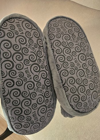 Twigy Gri Erkek Çocuk Ev Terliği - Görsel 3