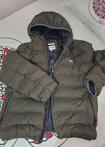 Kapüşonlu Fermuarlı Yeşil Erkek Mont - Görsel 3