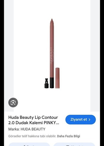 Huda Beauty Dudak Kalemi 2.0 Pinky