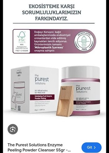 The Purest Solutions Enzyme Peeling Tozu 55gr