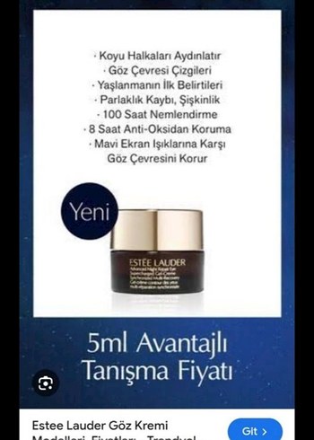 Estee Lauder Kadın Göz Kremi 5ml