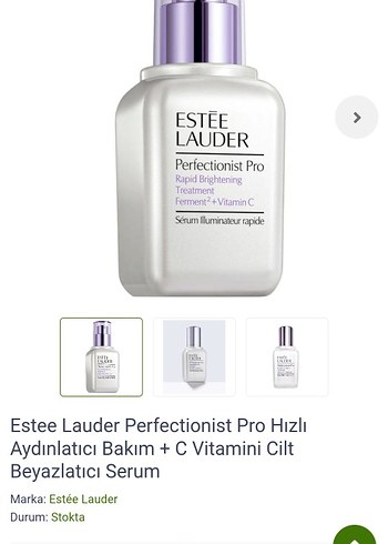 Estee Lauder Perfectionist Pro Hızlı Aydınlatıcı Serum