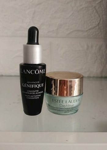 Lancôme ve Estée Lauder Anti-Aging Serum Seti