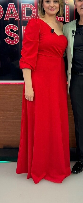 Trendyol & Milla Tel kol elbise