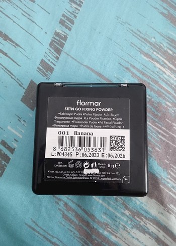Beden Flormar Set'N Go Sabitleyici Pudra