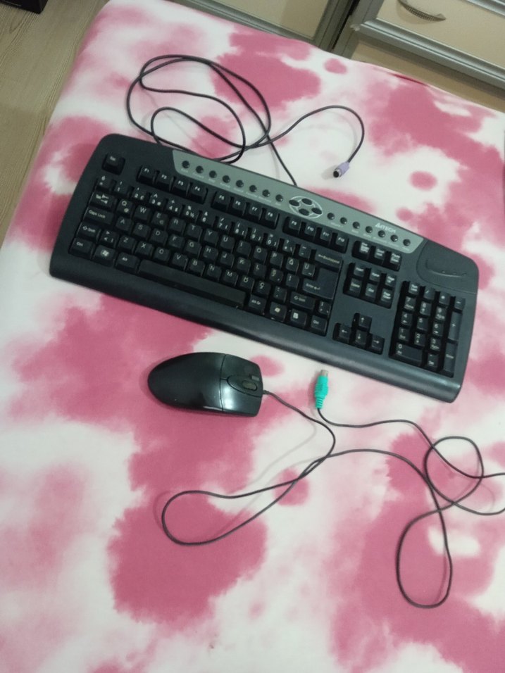 Kablolu Siyah Klavye ve Mouse Seti - Görsel 2